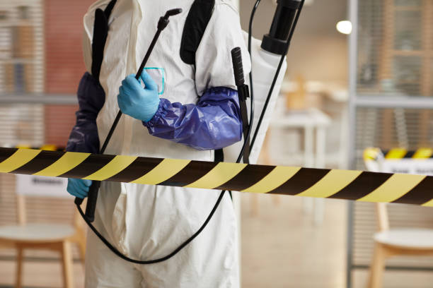 Professional Biohazard Cleanup technician working in Kearny, AZ
